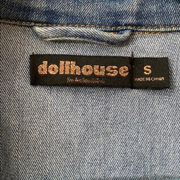 Dollhouse Sz Small women’s Jean jacket - Picture 2 of 2
